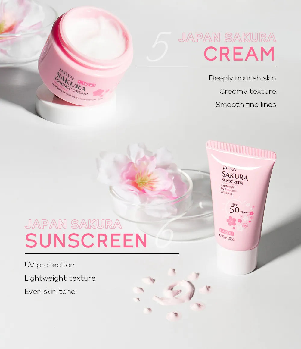 Japan Sakura Skin Care Set