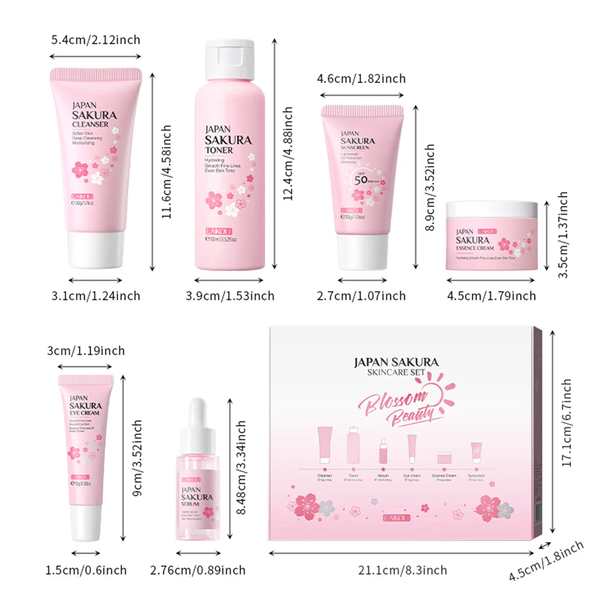 Sakura™️Skincare Starter Set