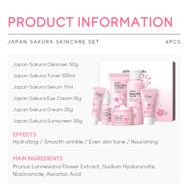 Sakura™️Skincare Starter Set